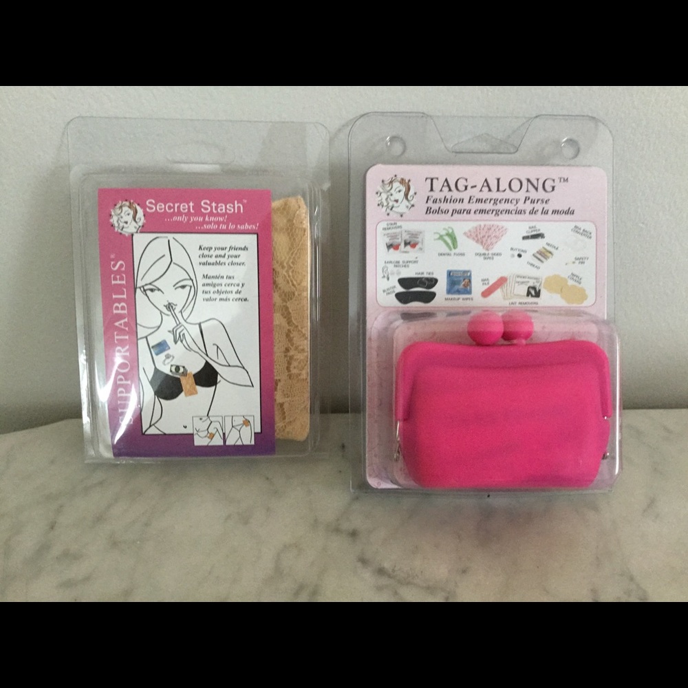 Braze Tag-Along and Secret Stash NIB